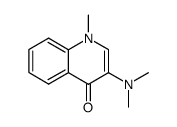 3-dimethylamino-1-methyl-1H-quinolin-4-one结构式
