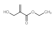 2-(羟甲基)丙烯酸乙酯结构式