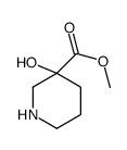 3-羟基哌啶-3-羧酸甲酯结构式