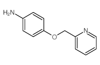 4-(Pyridin-2-ylmethoxy)aniline Structure