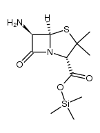 6-aminopenicillanic acid trimethylsilyl ester结构式
