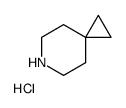 6-氮杂螺[2.5]辛烷盐酸盐结构式