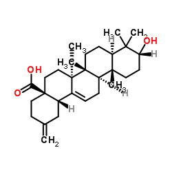 3alpha-木通萜酸结构式