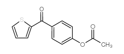 2-(4-ACETOXYBENZOYL) THIOPHENE结构式