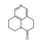 6-oxo-4,5,9,10-tetrahydro-6H,8H-pyrido[3,2,1-ij][1,6]naphthyridine结构式