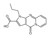 4-氧代-1-丙基-1,4-二氢吡啶并[1,2-A]吡咯并[2,3-D]嘧啶-2-羧酸结构式