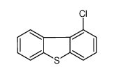 1-chlorodibenzothiophene Structure