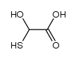 2-Thioglycolic acid Structure