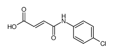 N-(4-CHLOROPHENYL)MALEAMIC ACID Structure