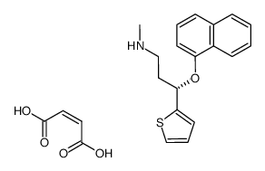 Duloxetine Maleate结构式