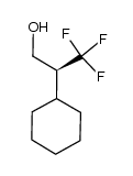 (S)-2-cyclohexyl-3,3,3-trifluoropropan-1-ol Structure