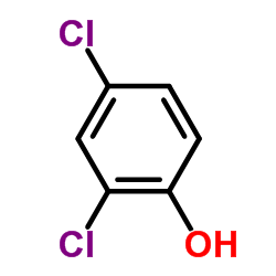 2,4-Dichlorophenol structure