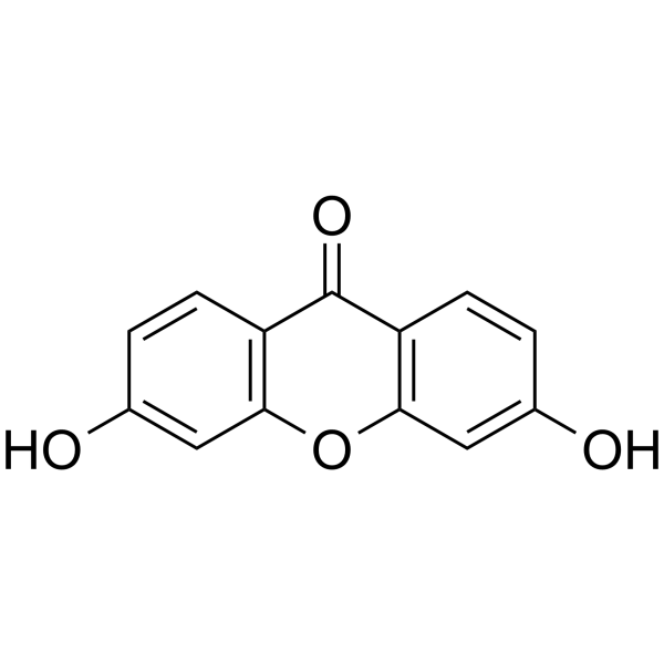 3,6-二羟基-9H-氧杂蒽-9-酮图片
