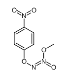 (E)-1-methoxy-2-(4-nitrophenyl)diazene 1-oxide Structure