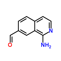 1-aminoisoquinoline-7-carbaldehyde Structure