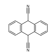 9,10-dihydro-9,10-dicyano-anthracene结构式