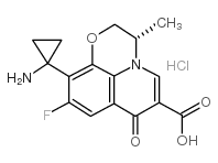 Pazufloxacin hydrochloride structure