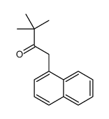 3,3-dimethyl-1-naphthalen-1-ylbutan-2-one Structure