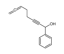 1-phenylocta-6,7-dien-2-yne-1-ol结构式