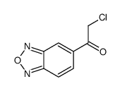 Ethanone, 1-(2,1,3-benzoxadiazol-5-yl)-2-chloro- (9CI) Structure