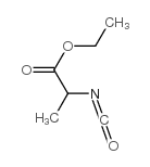 ethyl 2-isocyanatopropionate Structure