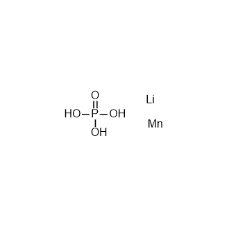 Phosphoric acid, lithium manganese salt Structure