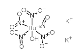 Potassium hydroxytetranitronitrosylruthenate(II) Structure