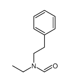 N-ethyl-N-(2-phenylethyl)formamide结构式