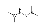 N,N'-bis(dimethylboryl)hydrazine结构式
