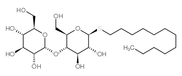 Dodecyl β-D-thiomaltopyranoside Structure