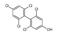 3,5-dichloro-4-(2,4,6-trichlorophenyl)phenol Structure