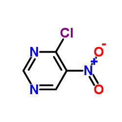 4-氯-5-硝基嘧啶结构式