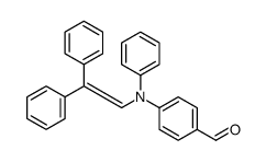 4-[N-(2,2-diphenylethenyl)anilino]benzaldehyde Structure