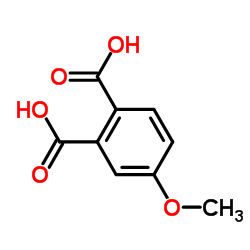 4-甲氧基邻苯二甲酸结构式