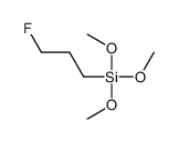 3-fluoropropyl(trimethoxy)silane Structure