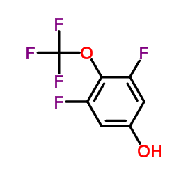 3,5-Difluoro-4-(trifluoromethoxy)phenol Structure