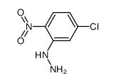 5-chloro-2-nitrophenylhydrazine结构式