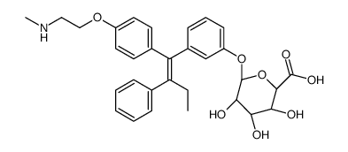 3-[(1E)-1-[4-[2-(Methylamino)ethoxy]phenyl]-2-phenyl-1-but structure
