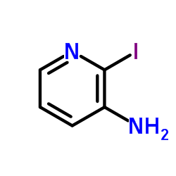 2-碘吡啶-3-胺结构式