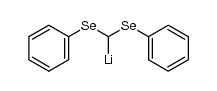 Bis-(phenylseleno)-methyllithium Structure