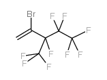 2-溴-3,4,4,5,5,5-六氟-3-三氟甲基-1-戊烯结构式