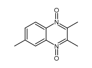 7-methyl-2,3-dimethylquinoxaline-1,4-di-N-oxide结构式