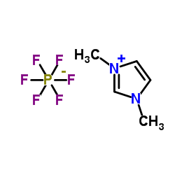 1,3-dimethylimidazolium hexafluorophosphate Structure