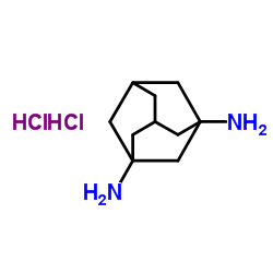 1,3-二氨基金刚烷二盐酸盐结构式