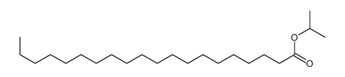 isopropyl icosanoate Structure