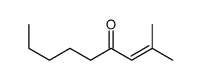 2-methylnon-2-en-4-one structure