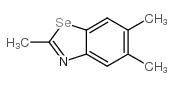 2,5,6-trimethyl-1,3-benzoselenazole Structure