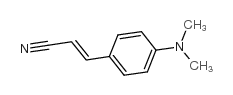 反-4-二甲氨基肉桂腈结构式