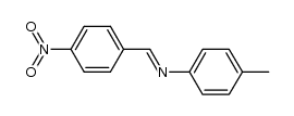 N-[1-(4-methyl-phenyl)-methylidene]-N-[4-nitrophenyl]amine结构式