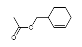 3-[(acetyloxy)methyl]cyclohexene结构式